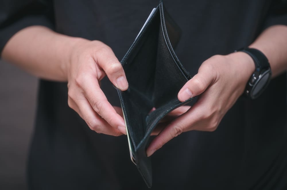 Salarios perdidos - Cartera vacía